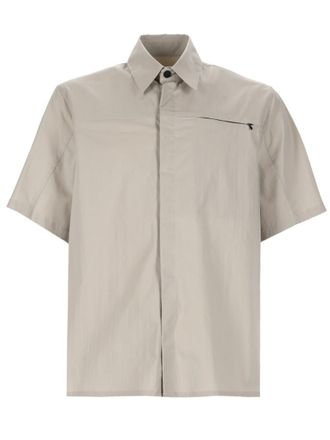 Msgm Beige Regular Solid Shirt