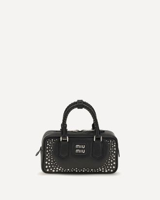 Miu Miu Arcadie studded leather Handbag Female UNI