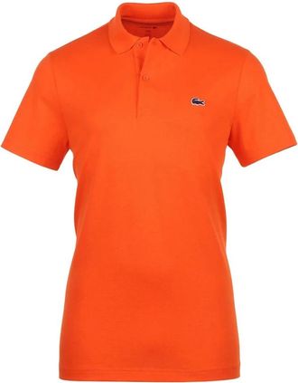 Lacoste Heren, Tops, Oranje, Maat: XL Katoen