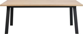 Rowico Ausziehbarer Tisch Winnipeg Eiche gebleicht 200-300 x 100 cm