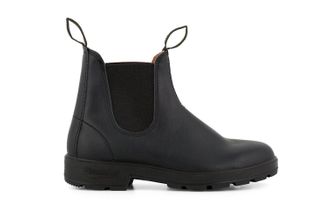 Blundstone Unisex 2115 Black Vegan Chelsea Boot Faux Leather - Size UK 3