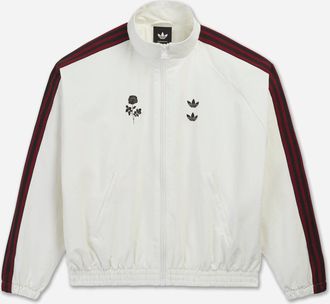 adidas Men s Woven Track Jacket Off White