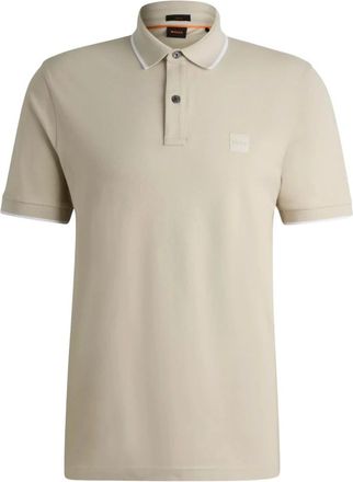 HUGO BOSS Hombre, Camisetas, Beige, Talla: S