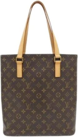 Louis Vuitton Pre-owned Tote Bags, male, Brown, Size: ONE SIZE Pre-owned Monogram Vavin Coated Canvas Tote Bag