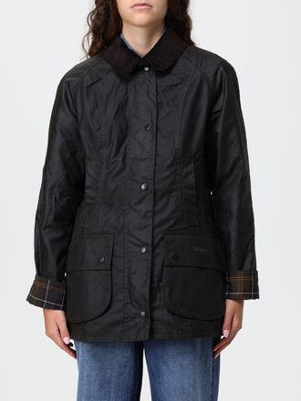 Barbour Giacca Beadnell in cotone cerato con colletto in velluto a coste