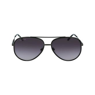 Lacoste Gray Metal Mens Sunglasses