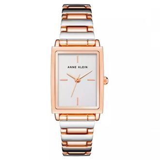 Anne Klein Classic White Dial Ladies Watch AK/3763SVRT