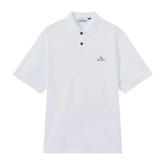 Stone Island Hombre, Camisetas, Blanco, Talla: L