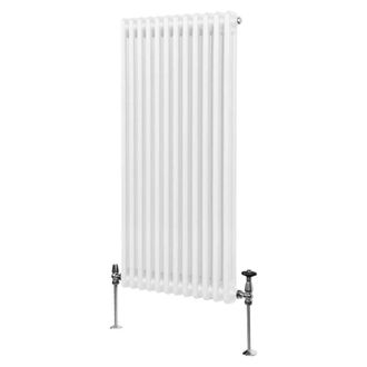 MonsterShop Traditional 2 Column Radiator - 1500 x 562mm - White