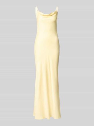 Forever New Slim Fit Abendkleid mit Viskose-Anteil Modell Amery in Hellgelb, Gr&ouml;&szlig;e 42