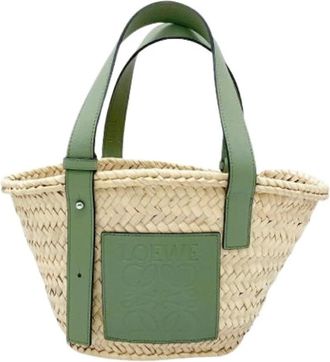 Loewe Pre-owned Bucket Bags, female, Green, Size: ONE SIZE Pre-owned Bucket Bag