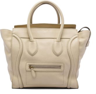 Celine Pre-owned Celine Mini Drummed Calfskin Luggage Tote Ladies 256EU5ZRRHIXXPKK