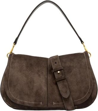 Gianni Chiarini Helena Round - Dames - Handtassen - Bruin - ONE Size - Leer - Tassen