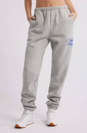 The Mayfair Group Enjoy Today Sweatpant In Grey