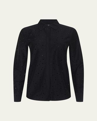 L'agence Ellery Crystal Poplin Shirt