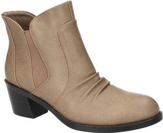 Easy Street Berwick Bootie in Taupe Pebbled at Nordstrom, Size 6.5