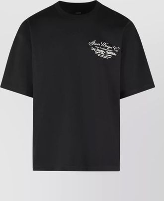 Amiri oversized logo print cotton t-shirt
