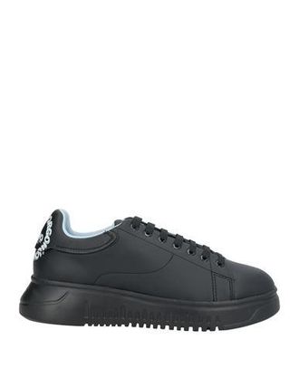 スニーカー GIORGIO ARMANI Men Sneakers X2X141 XM968K001 Black Black Giorgio Armani Sneakers / Trainer: Shop up to −86
