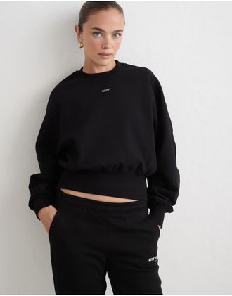 Aim'n felpa sportiva nera-Nero