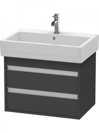 Duravit Duravit - Ketho Tocador De Pared 6624, 2 Cajones, 650mm, Para Vero