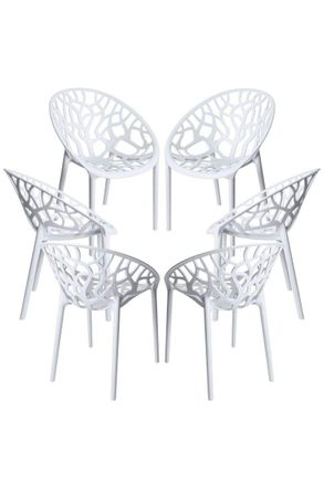 Regalos Miguel Regalos Miguel - Packs Sillas Jard&iacute;n - Pack 6 Sillas Nido - Blanco