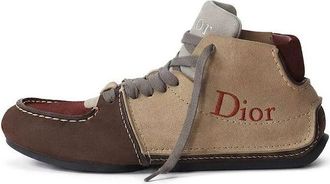 Dior Roadie Lace-Up Boot Brown Beige 3BO397ACO-H146