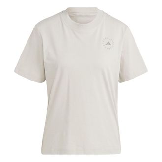 adidas (WMNS) adidas By Stella Mccartney Truecasuals Regular Sportswear Tee Dove Grey IJ0569