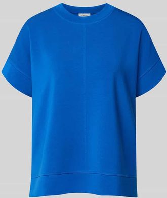 s.Oliver Red Label Relaxed Fit T-Shirt aus Modal-Mix in Royal, Gr&ouml;&szlig;e 44