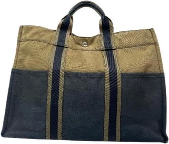 Herm&egrave;s Pre-owned Tote Bags, female, Multicolor, Size: ONE SIZE Pre-owned Shopper Bag