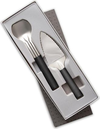 Rada Cutlery Pie A La Mode Serving Set with Gift Box in Black at Nordstrom