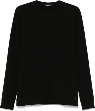 Remus Uomo T-shirt con logo - Nero