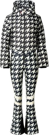 Perfect Moment Polar Flared-leg ski Suit - Black And White - S (UK8-10 / S)