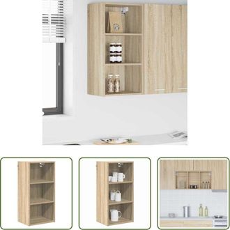 vidaXL Armadio appeso - Armadio pensile Rovere Sonoma 40 x 29,5 x 80 cm