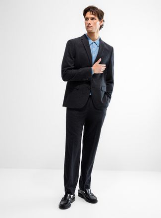 Lindbergh Mens Stretch felted pant Loose fit