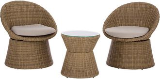 Safavieh Outdoor Drew Swivel Bistro Set