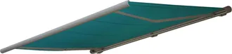 Hhg Funda De Recambio Para Toldo T122, Cofre Completo Funda De Recambio Protecci&oacute;n Solar 4x3m, Poli&eacute;ster Azul-verde