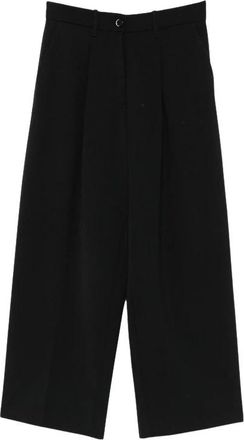 Nine In The Morning Pantaloni Larghi a Pinces - - Trousers - Donna - Nero - W27