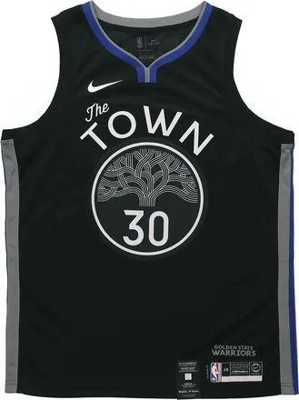 Nike NBA City limited Jersey SW Fan Edition 2019-2020 Season Golden State Warriors Curry 30 Black AV4638-014