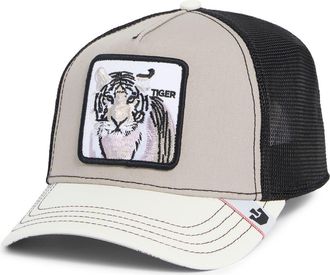 Goorin Brothers Tiger Patch Trucker Cap in Grey at Nordstrom Rack