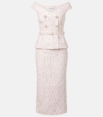 ワンピース FABIANA FILIPPI KNIT DRESS WITH LACE HEMLINE Fabiana Filippi Knit Dress With Lace Hemline from $1,012.00