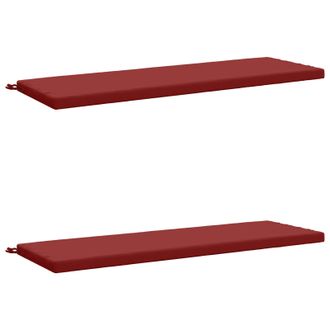 vidaXL Cuscini Per Panchina A 2 Pezzi Soest 2 Pz 100% Poliestere Vidaxl