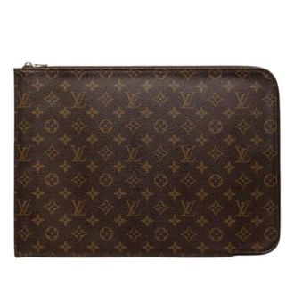 Louis Vuitton Pre-owned Monogram Canvas Clutch - - Pre-owned - Donna - Marrone - ONE SIZE
