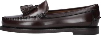Sebago Classic Will - Dames - Loafers - Rood - 41 EU - Leer - Schoenen
