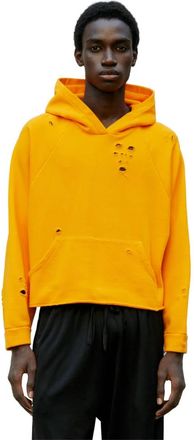Liberal Youth Ministry Hooded Sweatshirt in Katoenen Jersey - Heren - Hoodies - Oranje - L - Katoen - Hoodies & sweatvesten