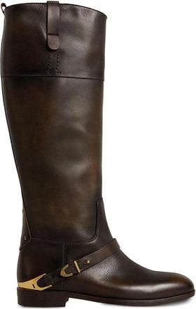 Golden Goose Charlie boots - women - Calf Leather/Calf Leather/Calf Leather - 39 - Brown