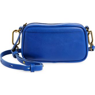 Madewell Mini The Leather Carabiner Crossbody Bag in Bluestone at Nordstrom Rack