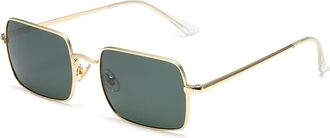Generic Men Polarized Driving Sunglasses Outdoor Women Vacation Sun Glasses(Green)