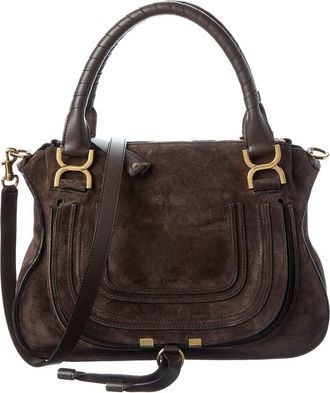Chlo&eacute; Marcie Medium Suede Satchel