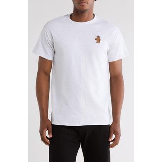 Riot Society Riot Bear Cotton Graphic T-Shirt in Grey at Nordstrom Rack, Size Xx-Large