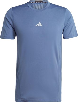 adidas Designed for Training HIIT Workout HEAT.RDY T-shirt Asia Sizing Blue IS3741